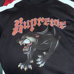Supreme Panther Zip Up Hoodie RARE