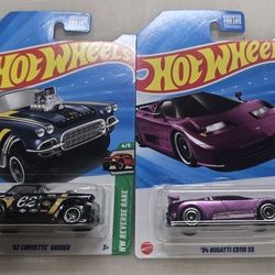Super Treasure Hunts, Corvette Gasser, Buggati EB110