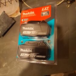 2 Makita Lxt 3.0 Batteries