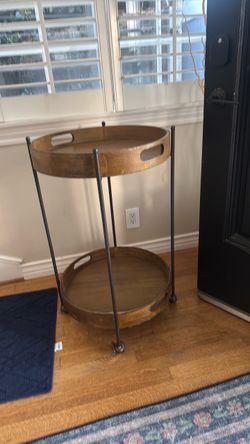 Bar Cart on Wheels