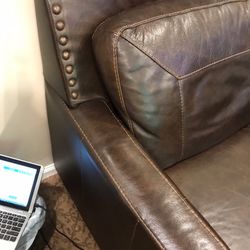 Brown Leather Chair