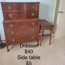 Dresser + Side table