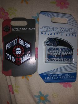 Disney galaxy's edge pins
