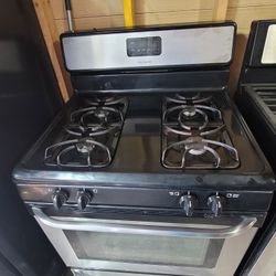 Frigidaire 30" Wide Apartment Size Stainless Steel Gas Stove Range Estufa 