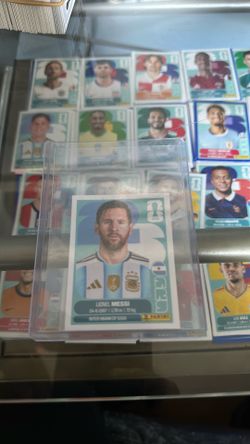 World Cup sticker of Messi