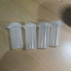 4 Vented Vials Brand New 