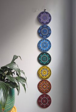 7 Chakra Wall Hanging Decor New
