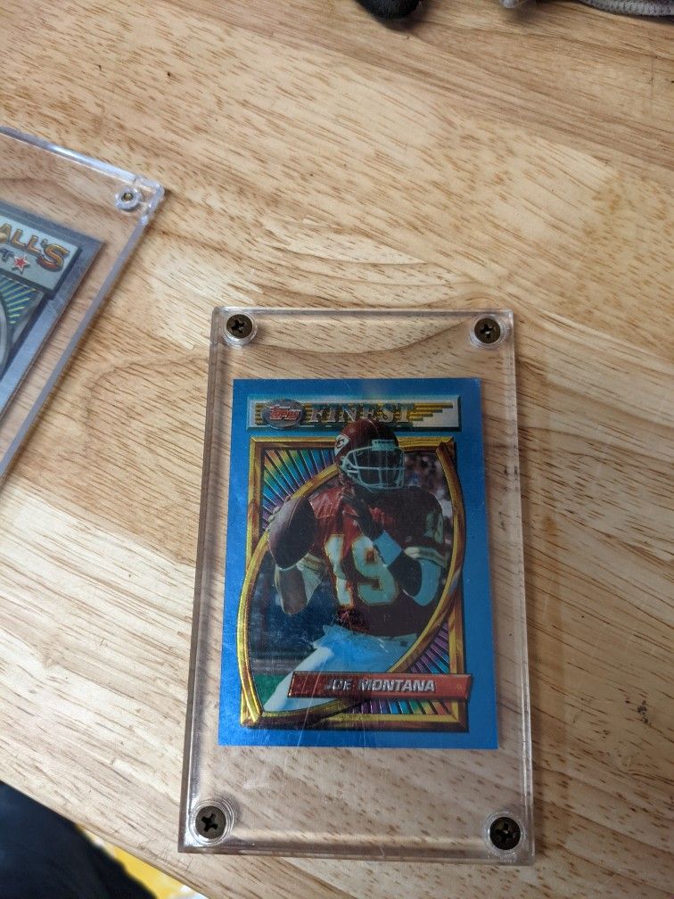 Joe Montana Topps Finest