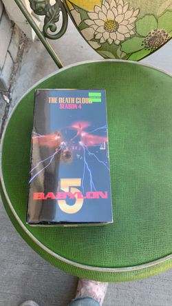 Used Babylon 5 set season 4 3 tapes