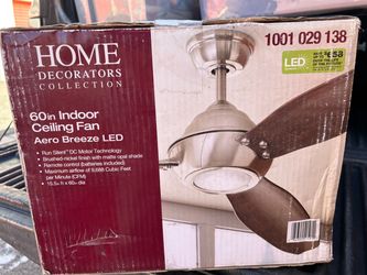 Home Decorators Collection 60in Aero Breeze LED Ceiling Fan