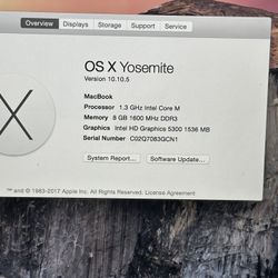 MacBook Air Laptop #45538