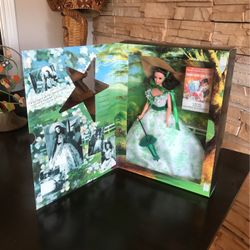 Barbie As Scarlett O’Hara 1994 Doll Green Dress For Barbecue