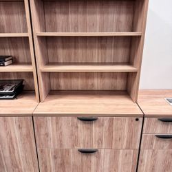 Sale! Save $100 Off 2 Drawer Lateral File Cabinet With Hutch