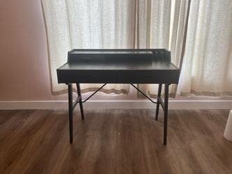 Anthropology Odion Navy Blue Desk With Drawers