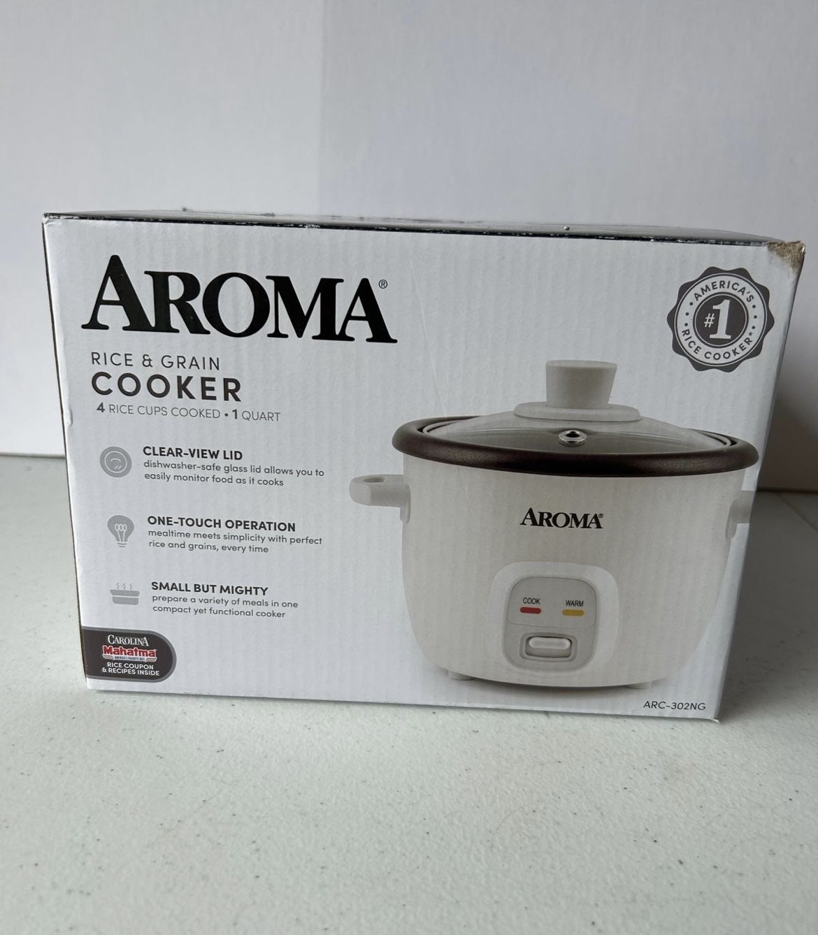 Aroma Professional Plus Rice Cooker, Retail $29.99, DECEMBER OVERSTOCKS,  RETURNS, AND SHELF PULLS #2