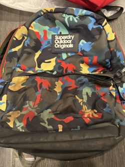 Multipurpose suitcase Superdry/Men/Women, camouflage-