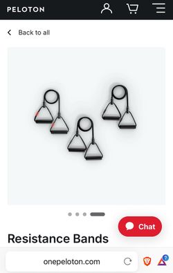 Peloton Resistance Bands • Set of 3 Light Medium Heavy
