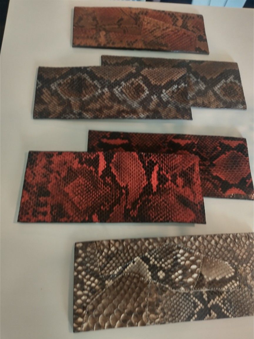 Wallet Genuine Leather - exotic , Made In Mexico (Each)