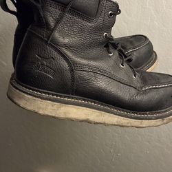 Work Boots,Wide, Size10