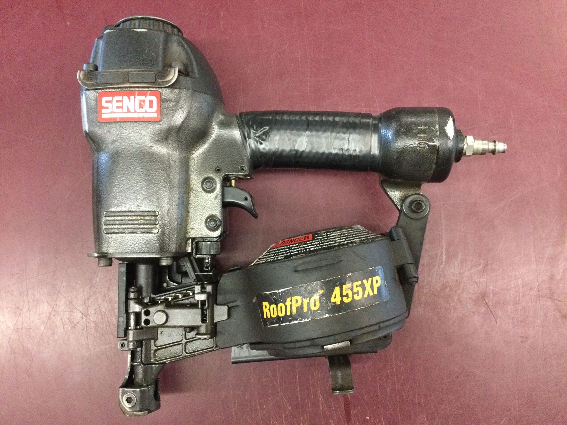 Senco Air Roofing Nailer Pneumatic Roof Gun Professional Contractor Grade