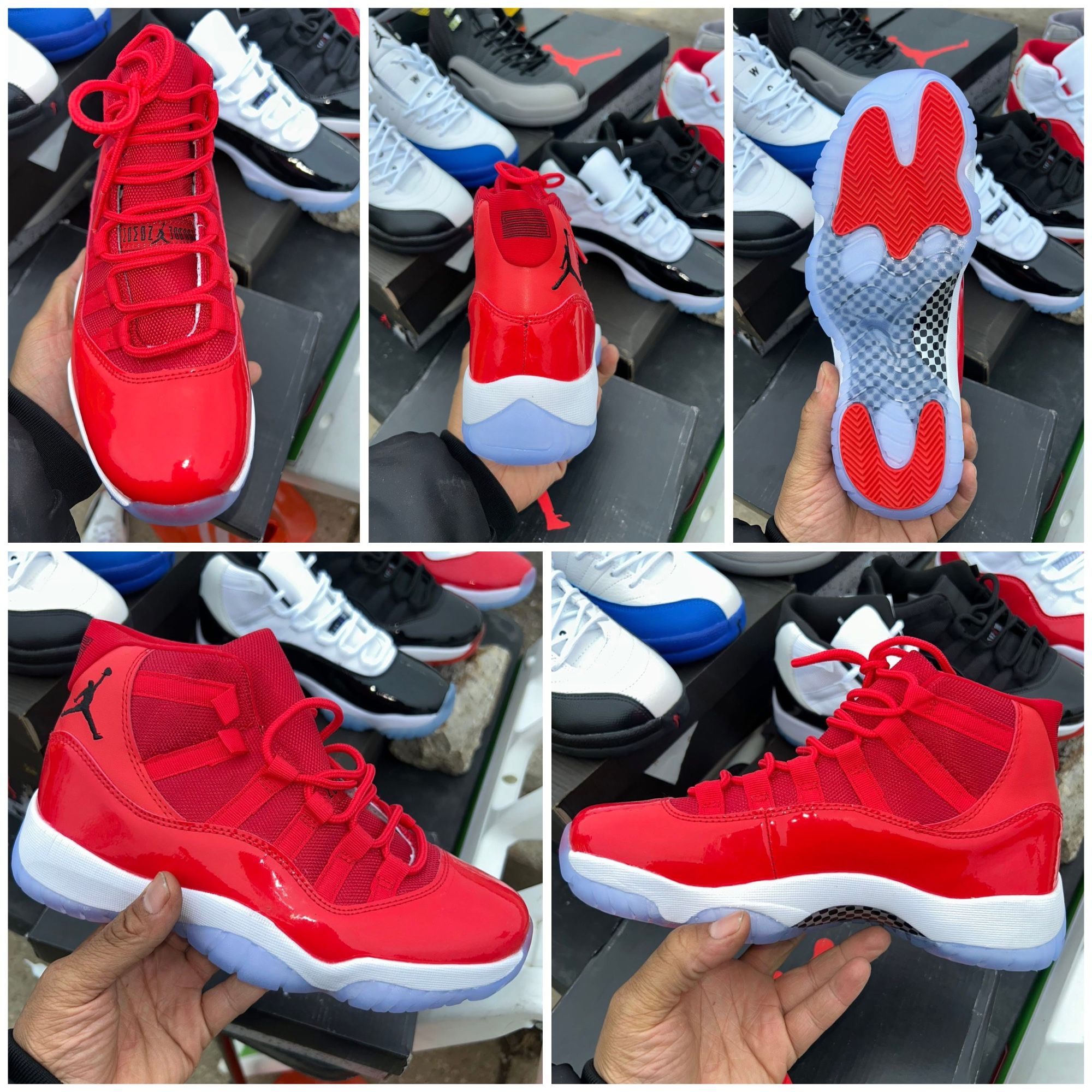 Red Jordan 11’s $125