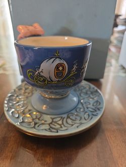 Disney tea cup n plate