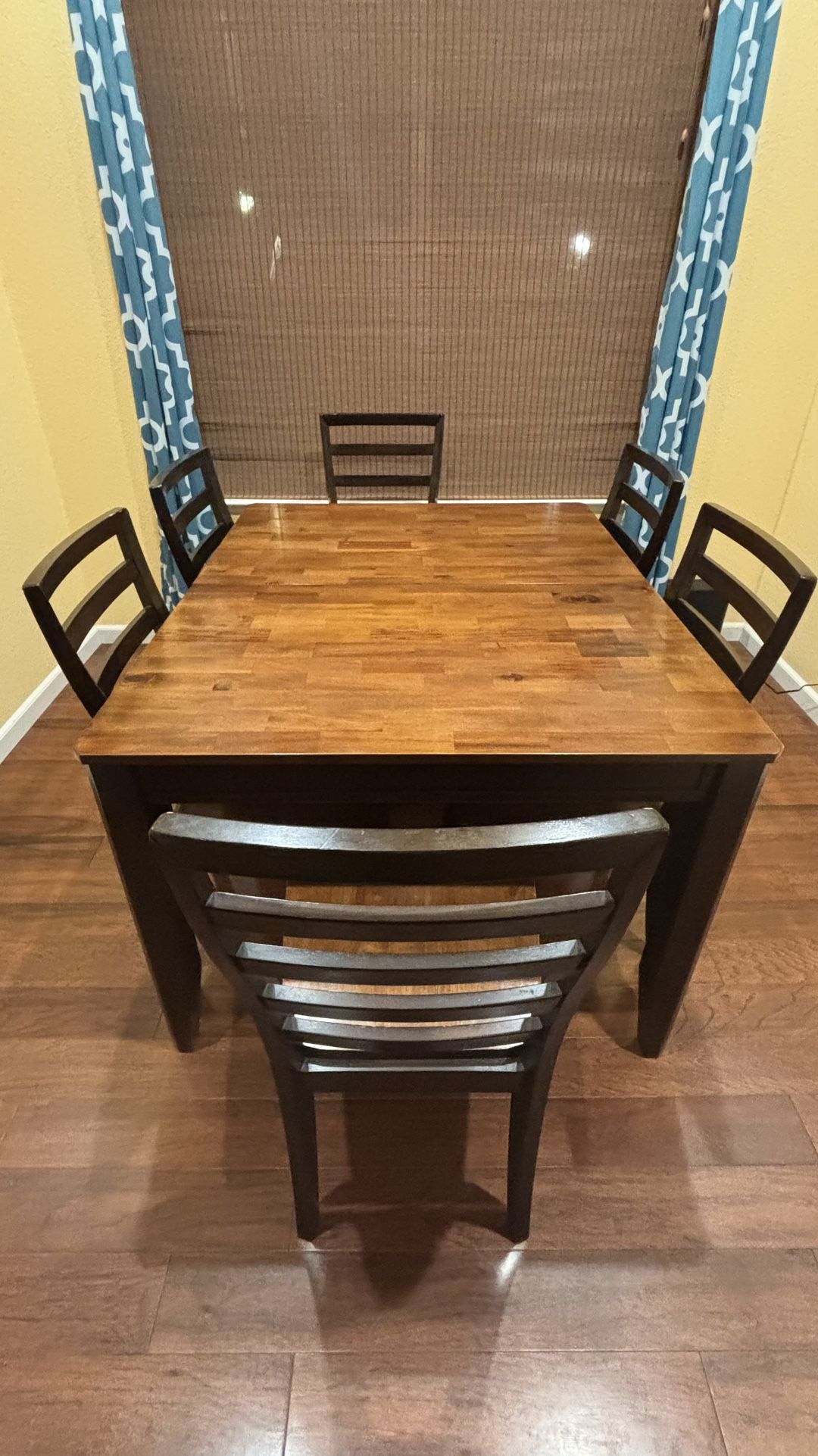 7 Piece Solid Wood Table set