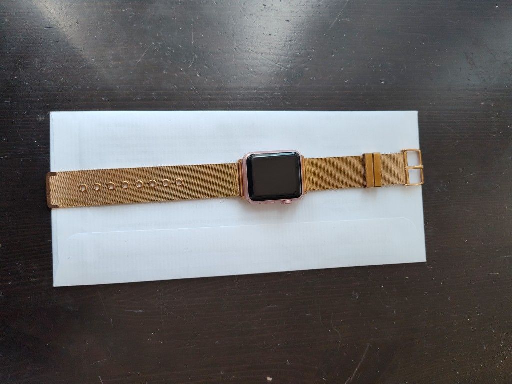 Women's Apple Smart Watch Gold/Pink