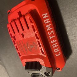 New Craftsman Battery 