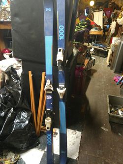 Vintage Salomon skis