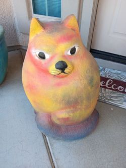 Large Outdoor Cat Statue