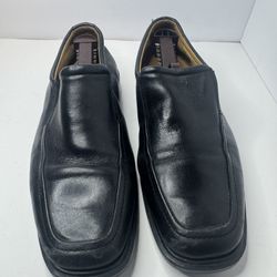 Johnston & Murphy Black Leather Loafers Size 8.5M