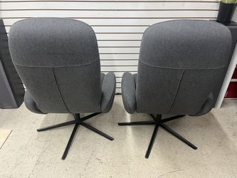 N TTRABY Swivel recliner Tallmyra black grey Y for Sale