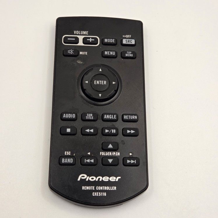Genuine Pioneer CXE5116 Car Audio DVD AV System Remote Control OEM - Tested
