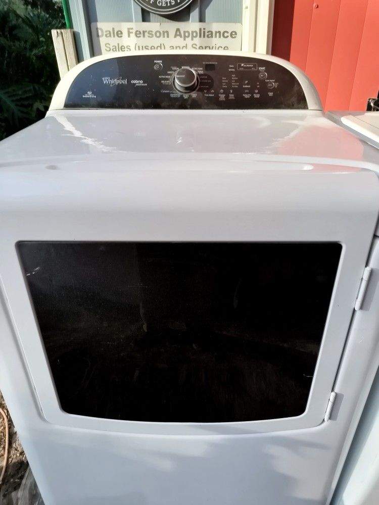 Whirlpool Electric Dryer Limited 90 Day Guarantee 