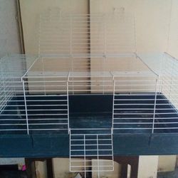 Large Metal Cage. 2 Doors. 38 1/2" W. 20" D. 17" H. 