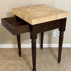  Heavy-Duty Butcher Block Kitchen Island / Prep Table