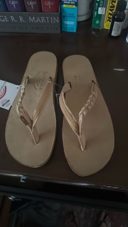 Rainbow Sandals flirty braids double layer size Large