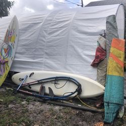 Two Used Windsurfing’s