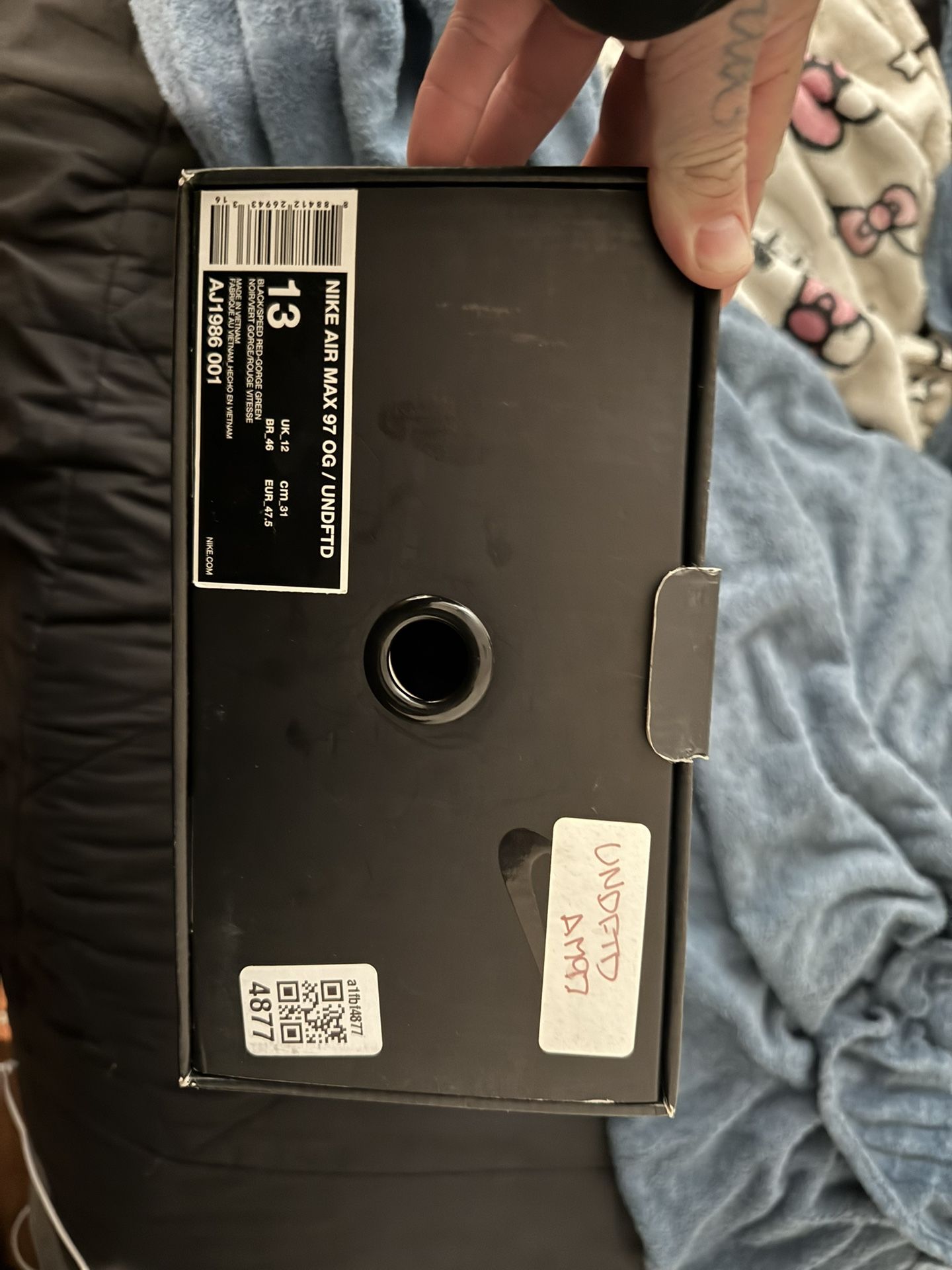 Airmax 97 Undefeated Size 13
