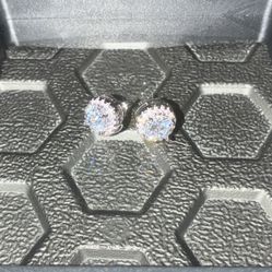 Moissanite Stud Earrings Never Used 