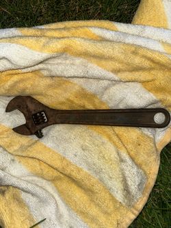 Adjustable Vintage 12” Wrench