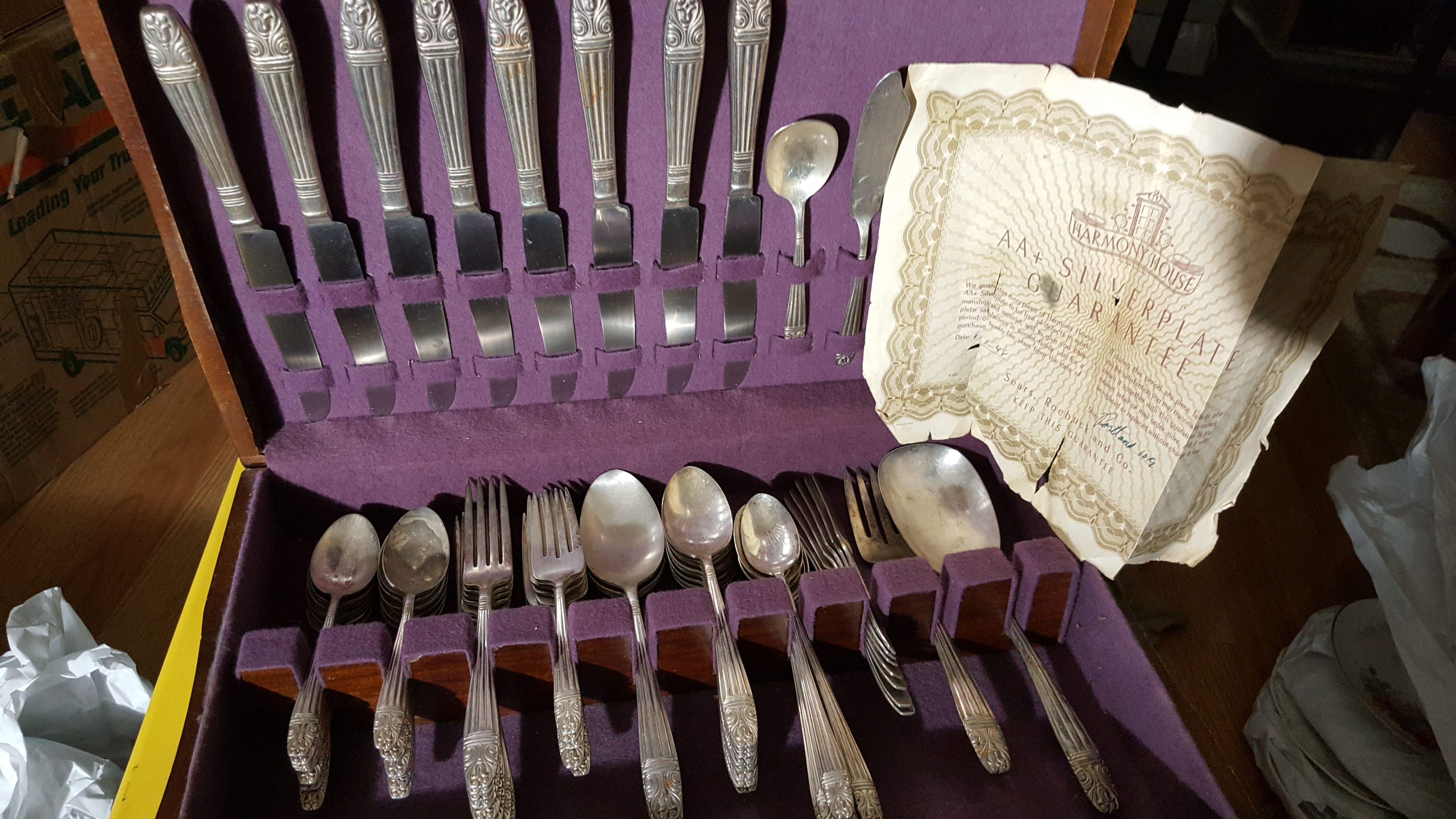 Harmony store house silverware