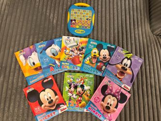 Disney Mickey Mouse Clubhouse Smart Pad with 8 Books