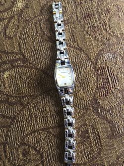 Fósil F2 gold and silver women watch