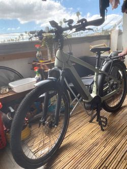 Electric Bike REI Co Op class 3 E-Bike Olive Green
