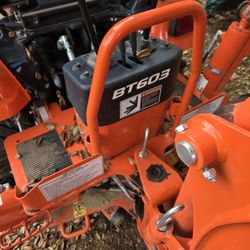 Kubota Bt603 Backhoe Attachment Low Useage