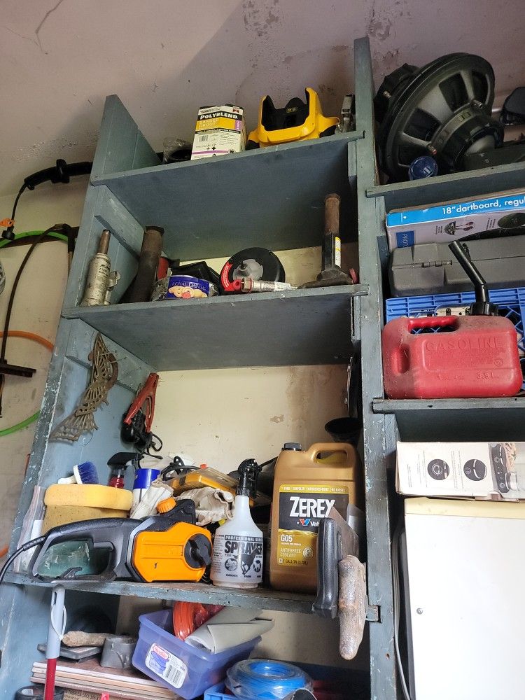 Need a door Built to cover SHELVES in garage