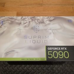 MSI Nvidia GeForce RTX 5090 Suprim Liquid 32GB AIO Watercooled Graphics Card