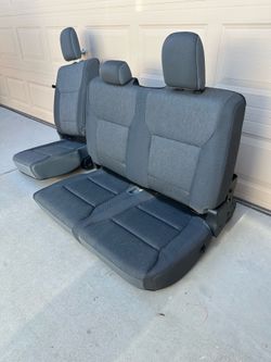17-25 Ford F150 Crew Cab Rear Back Bench Seat